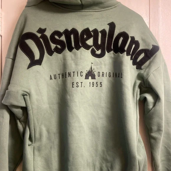 Disney Olive Green Zip-Up Hoodie - Picture 3 of 3